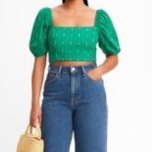 Hurley Square Neck Top